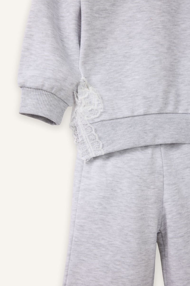 DeFacto Grey BabyGirl Baby Girl 2 Piece Set Casual - Image 4